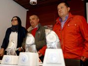 Antonio Veiga, Casti�eira, alcalde focense, y el presidente del N�utico