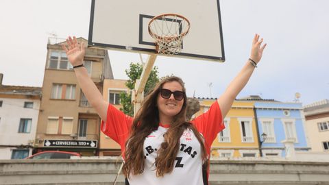 Carmen Alonso, jugadora y presidenta del Celtas de Foz.