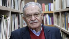 O escritor �ngel Basanta, nunha imaxe de arquivo.