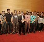 Alumnos de O Garaxe Herm�tico presentaron sus trabajos. 