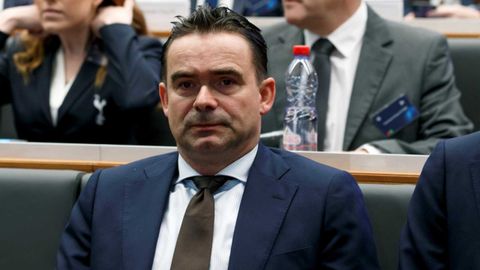 Marc Overmars.El exfutbolista del Barcelona Marc Overmars