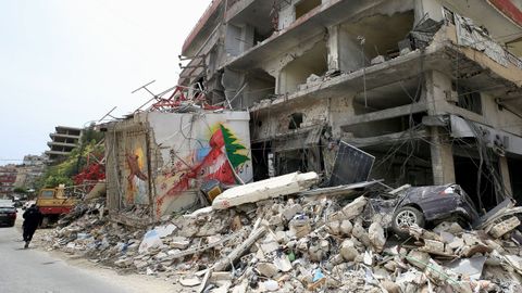 Un ataque israel&iacute; a un edificio residencial en el L&iacute;bano