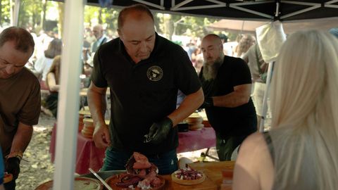 Festa do Pulpo de O Carballi�o.