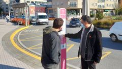 Nueva se�alizaci�n en las paradas de bus urbano en Pontevedra