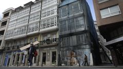 Edificio para rehabilitaci�n con el programa Rexurbe en A Coru�a (foto de archivo)