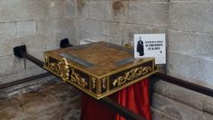 Nuevo paso de la imagen de San Benito en Allariz