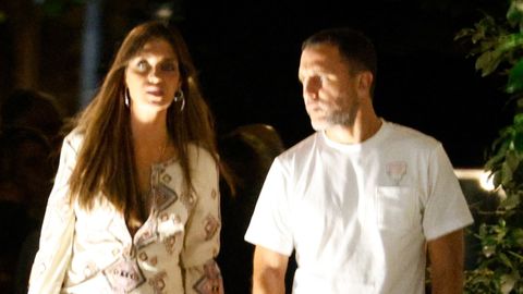 Sara Carbonero y Jota Cabrera, juntos por la calles de Madrid en septiembre
