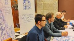 Un momento de la presentaci�n de las se�a identificativas de la celebraci�n