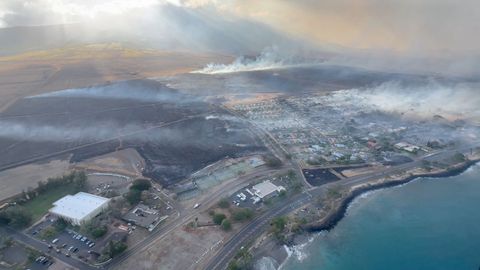 Incendios forestales sin precedentes�en Haw�i