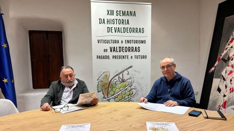 Aurelio Blanco y Julio Prez presentaron el programa de la Semana de Historia.