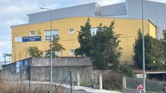 Vista del colegio O Cruce de Cerceda