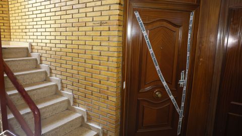 Vivienda de Mairena del Alfarafe (Sevilla) donde viv�a la mujer asesinada por su pareja