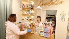 En imagen, una de las primeras ventas de este lunes de Cocolatte