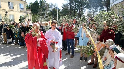 Domingo de Ramos en O Caramial (A Pobra)