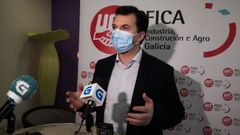 Caballero este jueves en un congreso de UGT