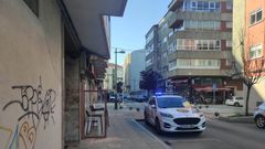 Una patrulla de la Polic�a Local se puso pronto a la b�squeda del ladr�n advertida de una persecuci�n callejera.