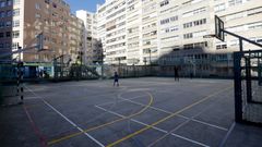 La plaza de San Pablo, en A Coru�a 