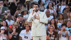 Bad Bunny, durante su recital en Mil�n