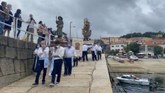 Celebraci�n en honor de la Virgen del Carmen en Lamp�n