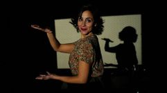 La actriz Nanda Abella 