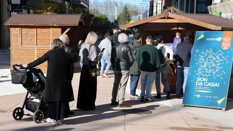 Un a�o m�s,��Son da Casa� tuvo buena acogida por parte de los consumidores vilagarcianos.