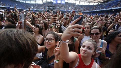 Morria Fest, ambiente en el estadio de Riazor