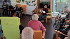 Lectura no centro de d�a de Cerceda con motivo das Letras Galegas 