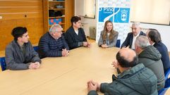 La conselleira de Pol�tica Social se reuni� con el alcalde de O Pino y concejales de la corporaci�n