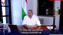 Orb�n anunci� la declaraci�n del estado de emergencia en un v�deo en su perfil de Facebook.