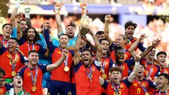 Espa�a celebra su segunda Copa del Mundo