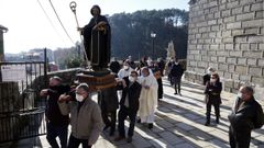 Celebraci�n de San Mauro en Lamp�n
