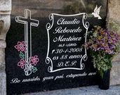 Otras inscripciones f�nebres son sencillas y directas