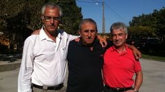 Suco y Lito -en la imagen, con Villar en el a�o 2010- fueron titulares en aquel partido.