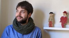 Brais Lamela, autor de Ningun queda. 