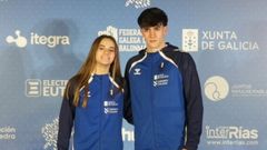 Natalia y Marcos Varela.