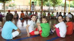 Foto de archivo del campamento urbano de O Barco