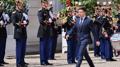 El presidente ucraniano Volodomir Zelenski