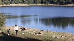 Imagen de archivo del embalse Presa de Zam�ns