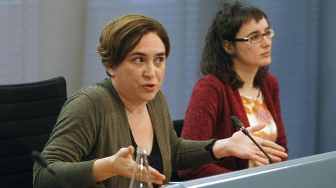 La alcaldesa Ada Colau