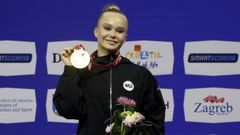 La gimnasta rusa Angelina Melnikova.