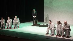 Un intre de��Memorias dun neno labrego�, o pasado s�bado, en Carballo