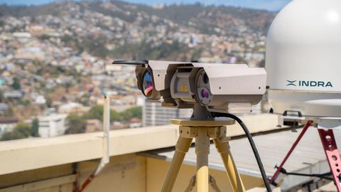 Sistema de defensa antidr�n Crow de Indra.