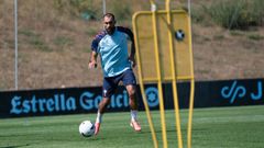 Borja Iglesias inicia su segunda semana de pretemporada