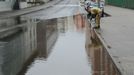 Inundaciones en Ferrol por el temporal Ingrid