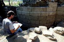 Los restos del yacimiento del castillo de A Rocha ya fueron estudiados en el 2007.