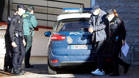 El acusado del doble crimen de Lia�o llega a declarar ante el juez