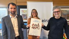 Francisco N��ez, Ana Barreiro e C�ndido Paz� presentaron o espect�culo