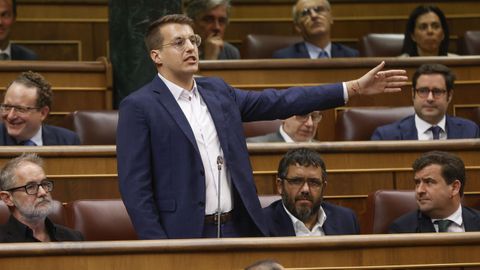 El diputado Jorge Pueyo, en el Congreso