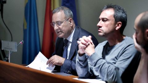 Fernando Lastra y Ovidio Zapico