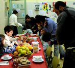 El comedor del colegio funciona desde hace varios a�os.